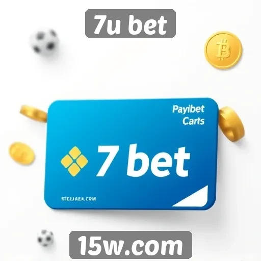 Métodos de pagamento disponíveis no 7u bet